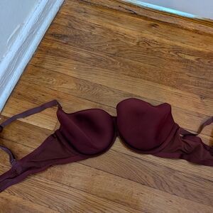 CUUP Burgundy Underwire Bra 36D